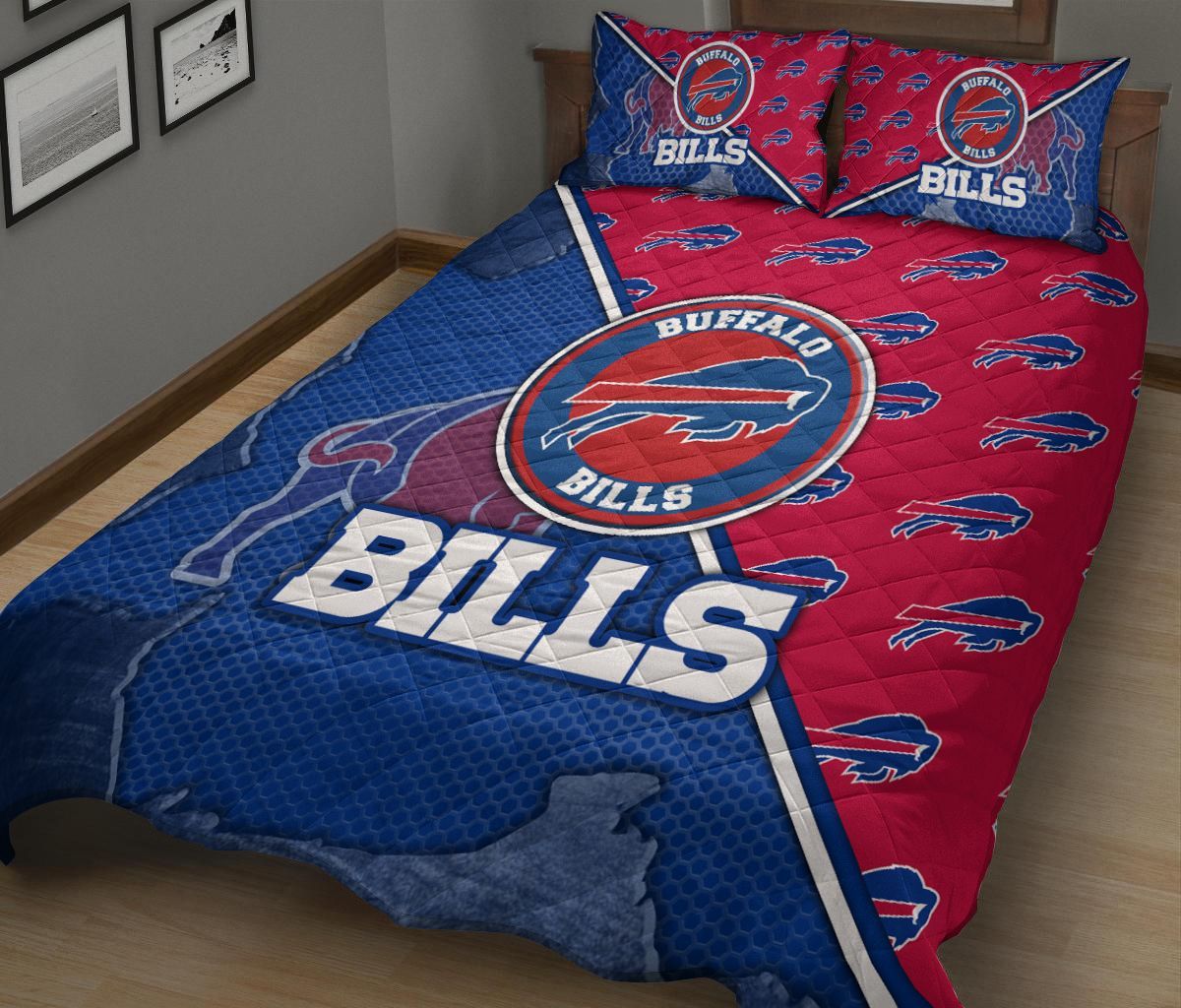 Buffalo Bills Quilt Set 12