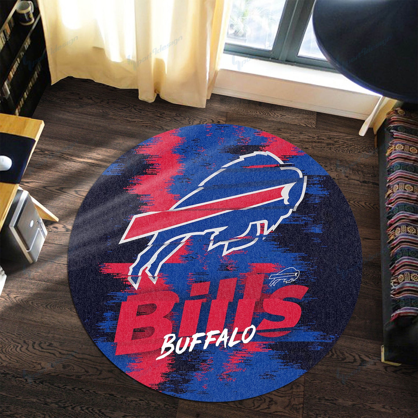 Buffalo Bills Round Rug 115