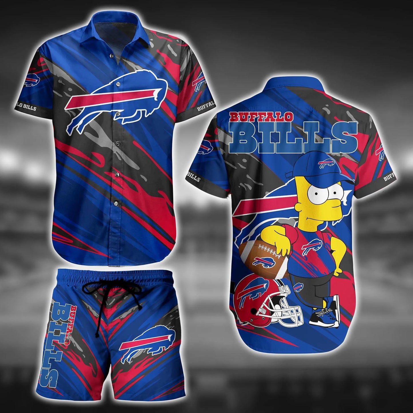 Buffalo Bills Shirt and Shorts BG192