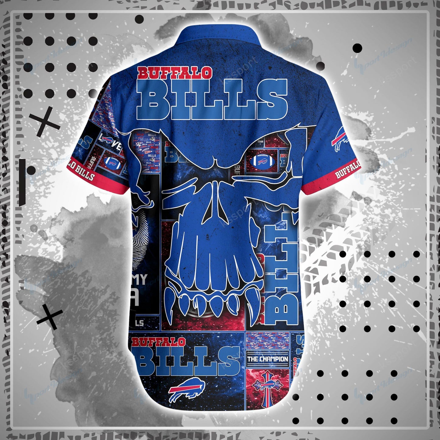 Buffalo Bills Shirt and Shorts BG80
