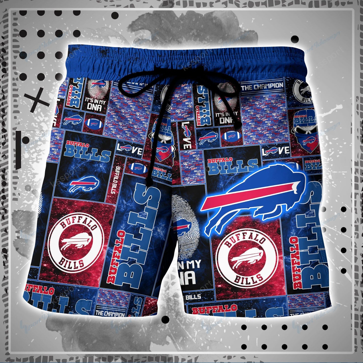 Buffalo Bills Shirt and Shorts BG80