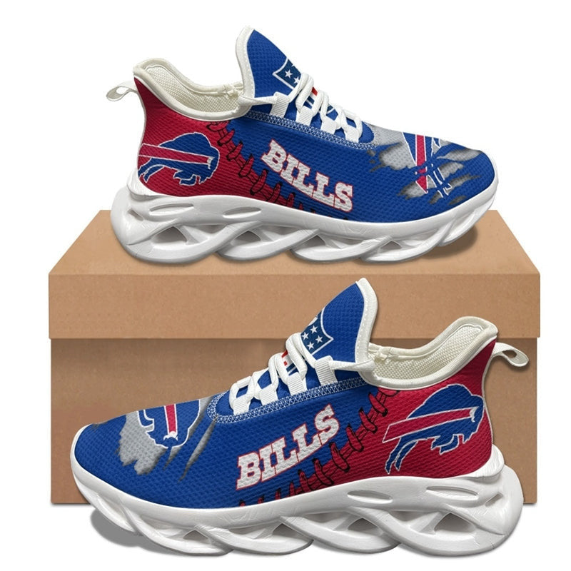 Buffalo Bills Sneakers 3D Max Soul Shoes