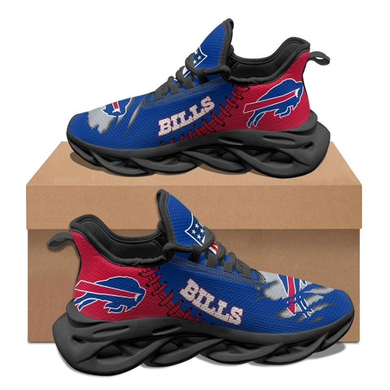 Buffalo Bills Sneakers 3D Max Soul Shoes