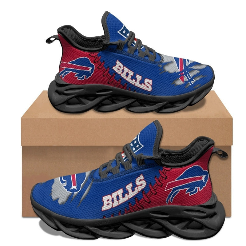 Buffalo Bills Sneakers 3D Max Soul Shoes