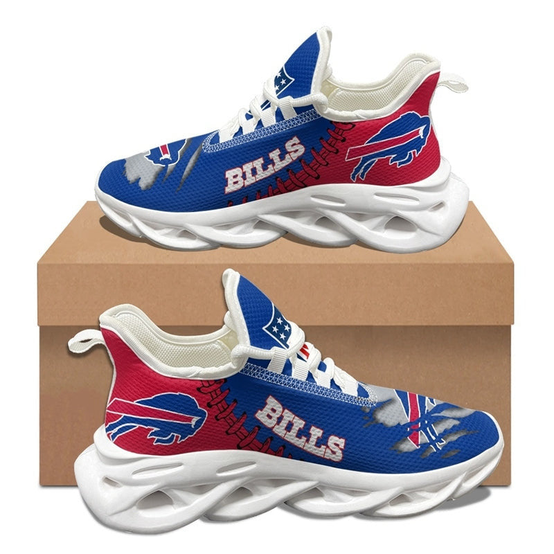 Buffalo Bills Sneakers 3D Max Soul Shoes