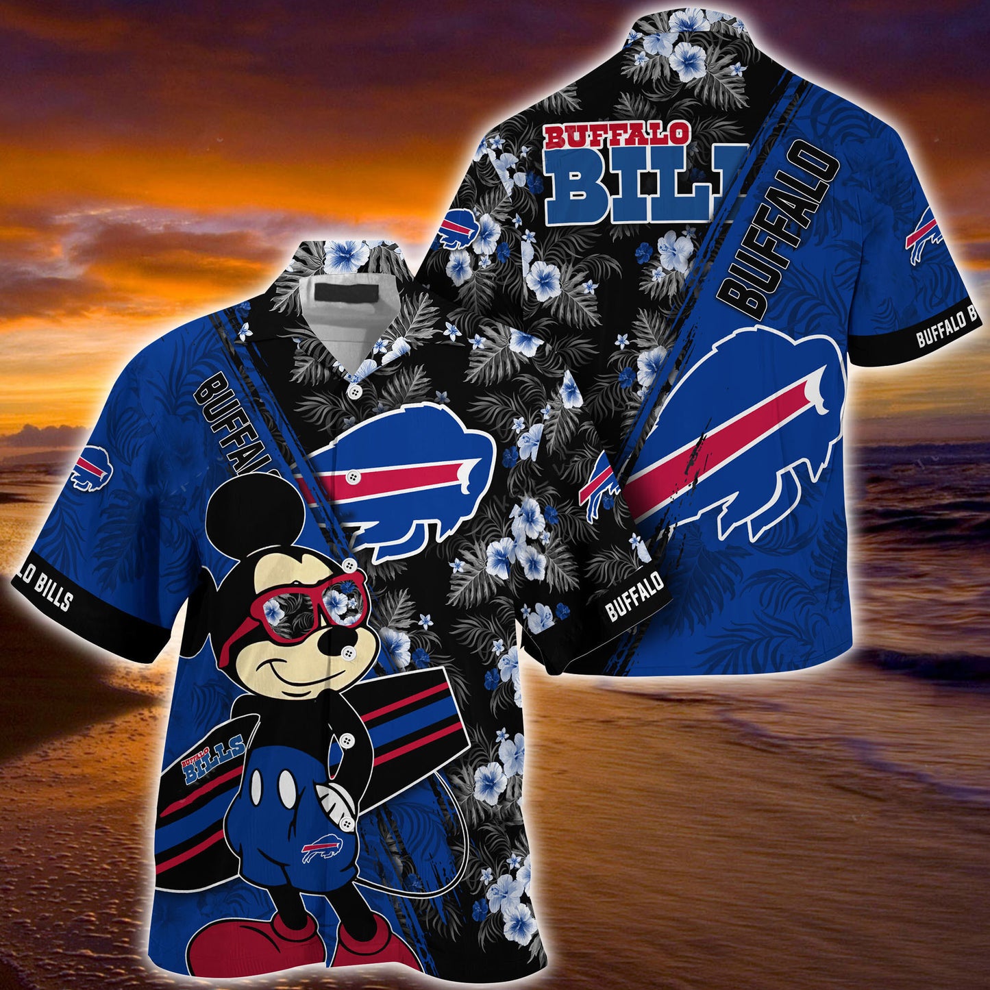 Buffalo Bills Summer Hawaiian Shirt 46
