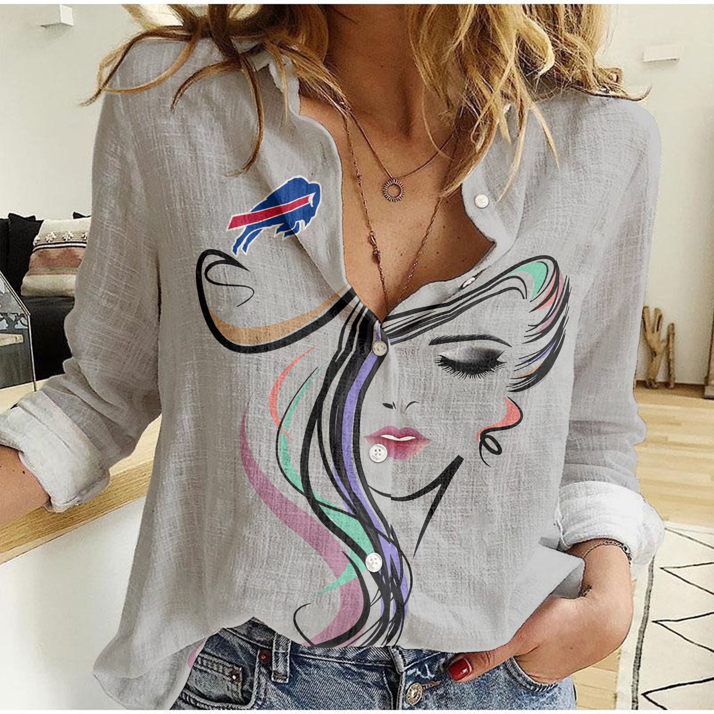 Buffalo Bills Woman Shirt BG34