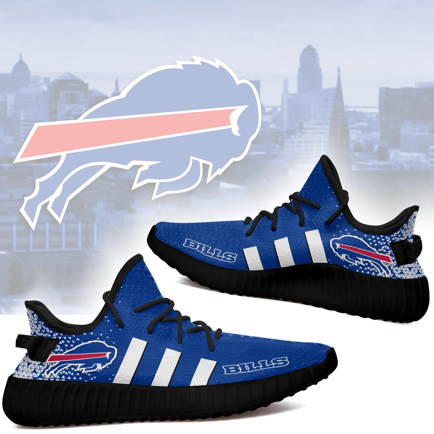 Buffalo Bills Yeezy Shoes 018