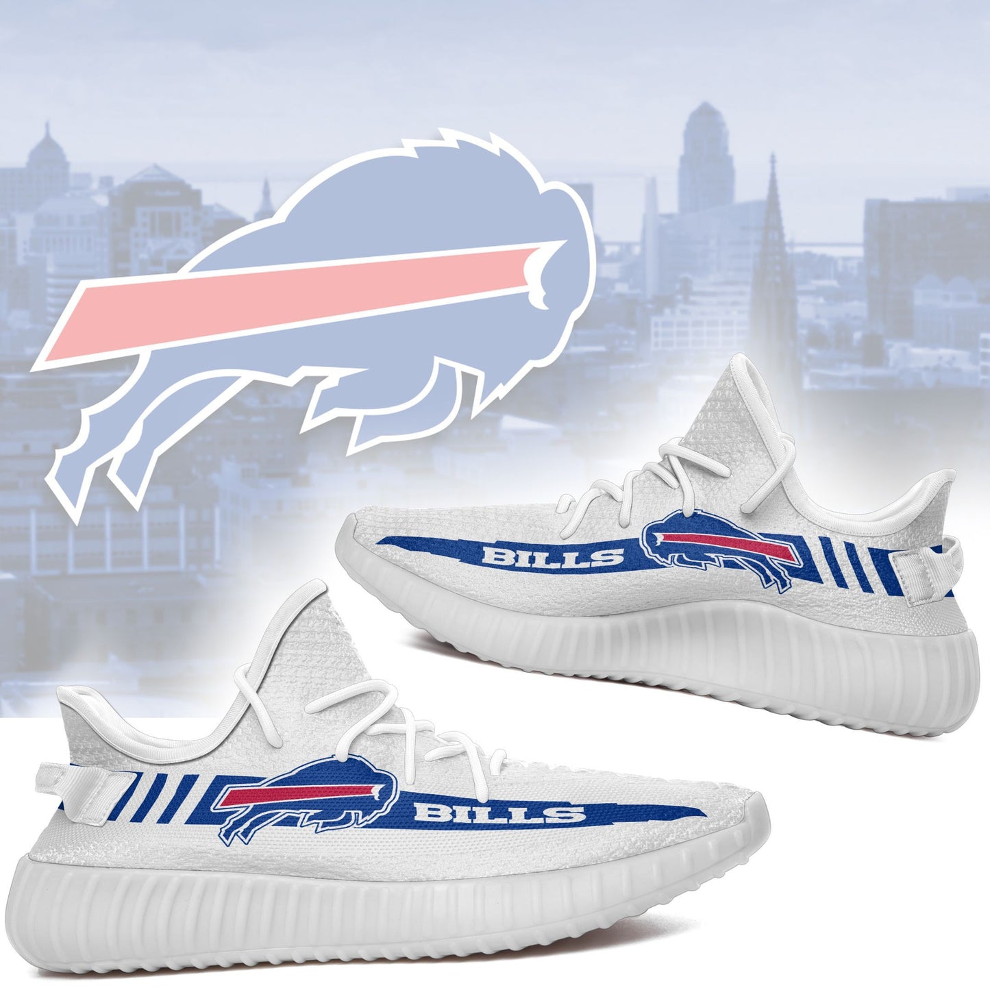 Buffalo Bills Yeezy Shoes 019
