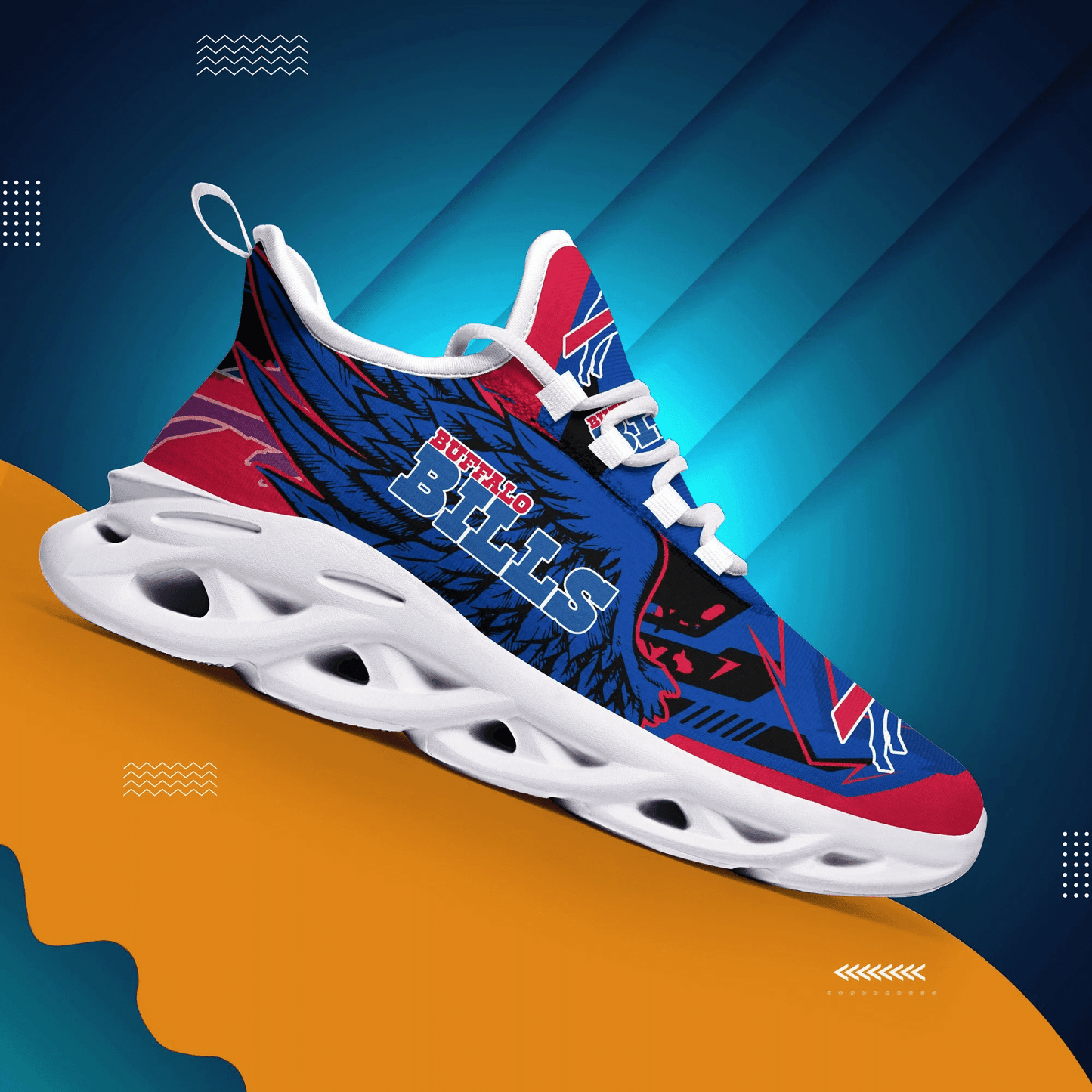 Buffalo Bills Yezy Running Sneakers 199