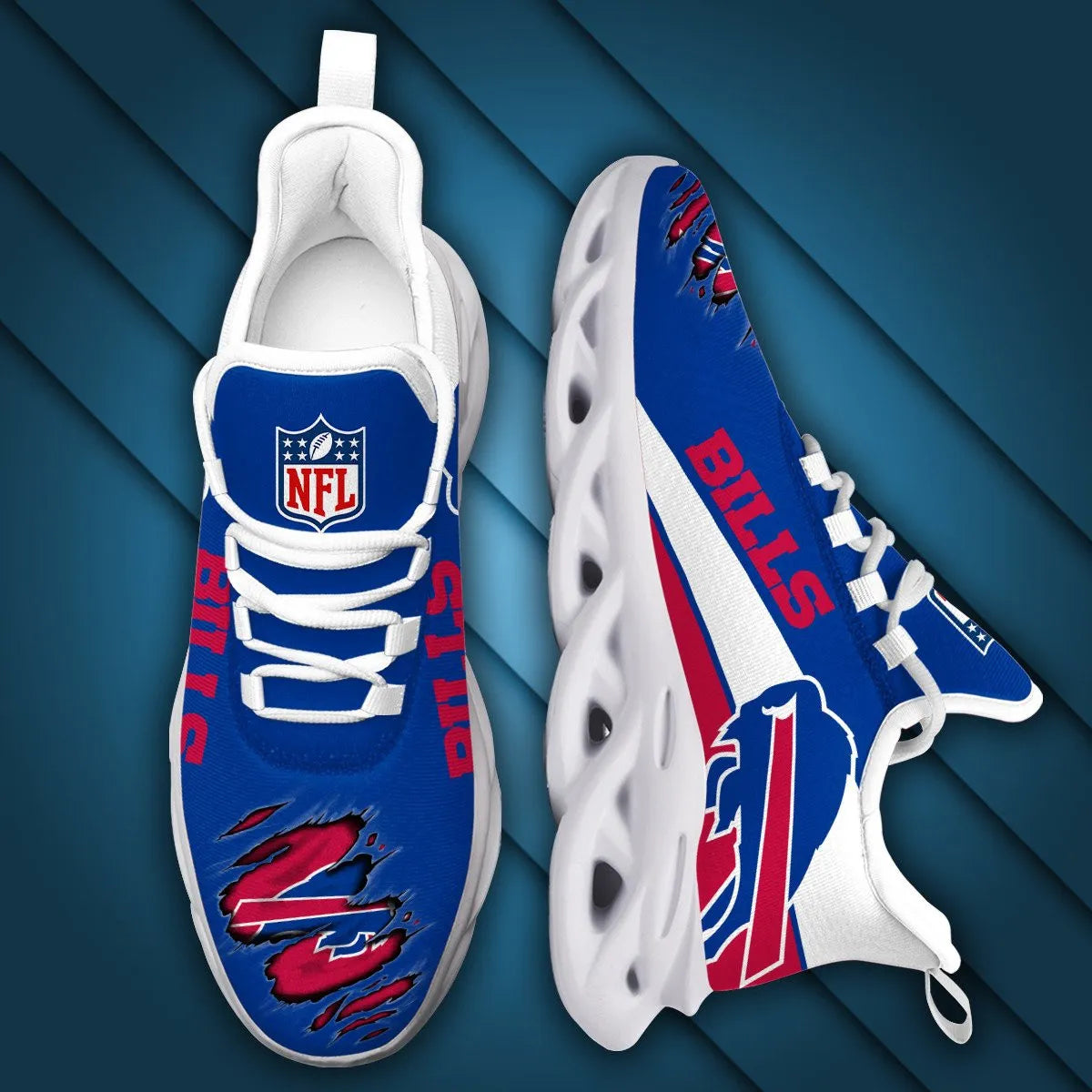 Buffalo Bills Yezy Running Sneakers 975