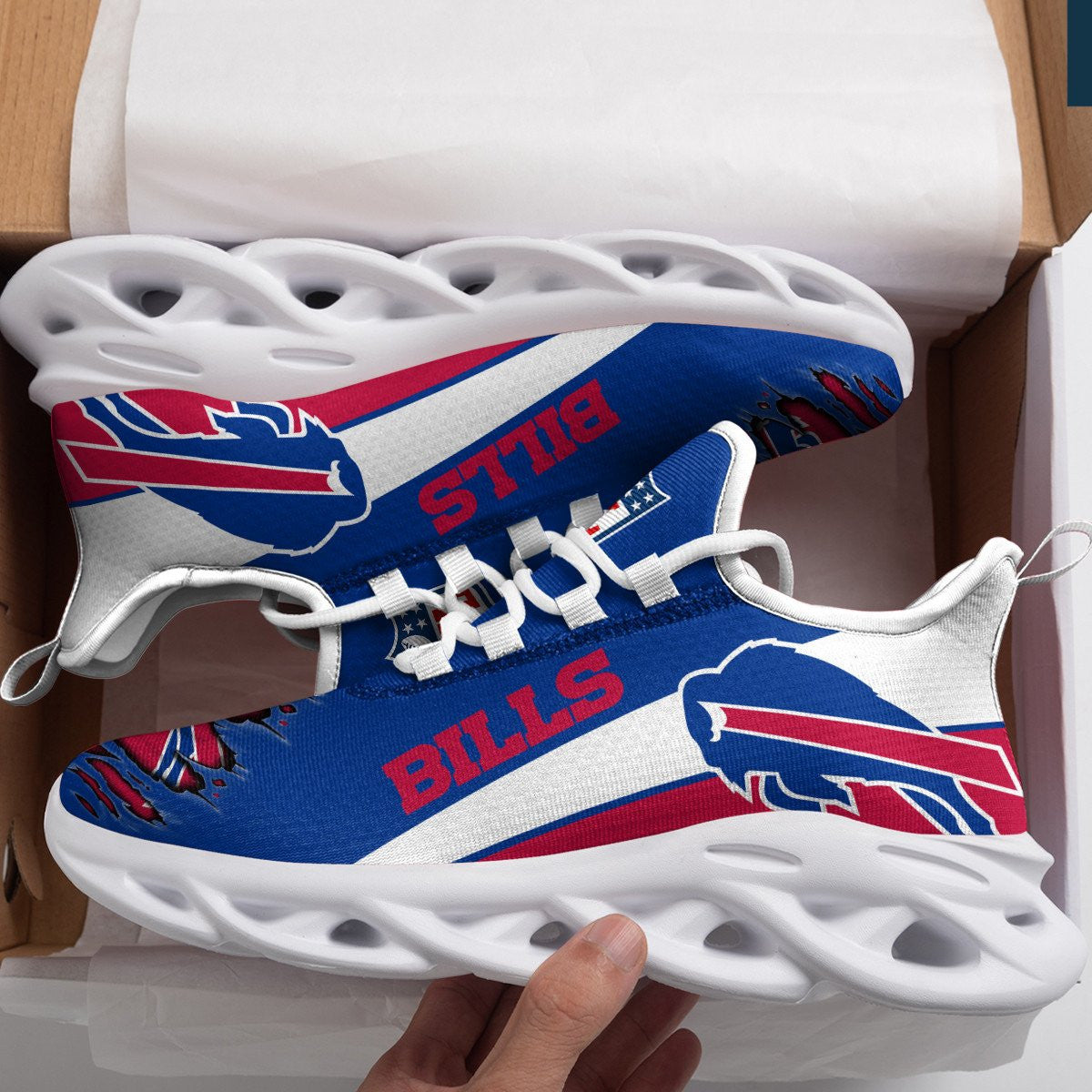 Buffalo Bills Yezy Running Sneakers 975