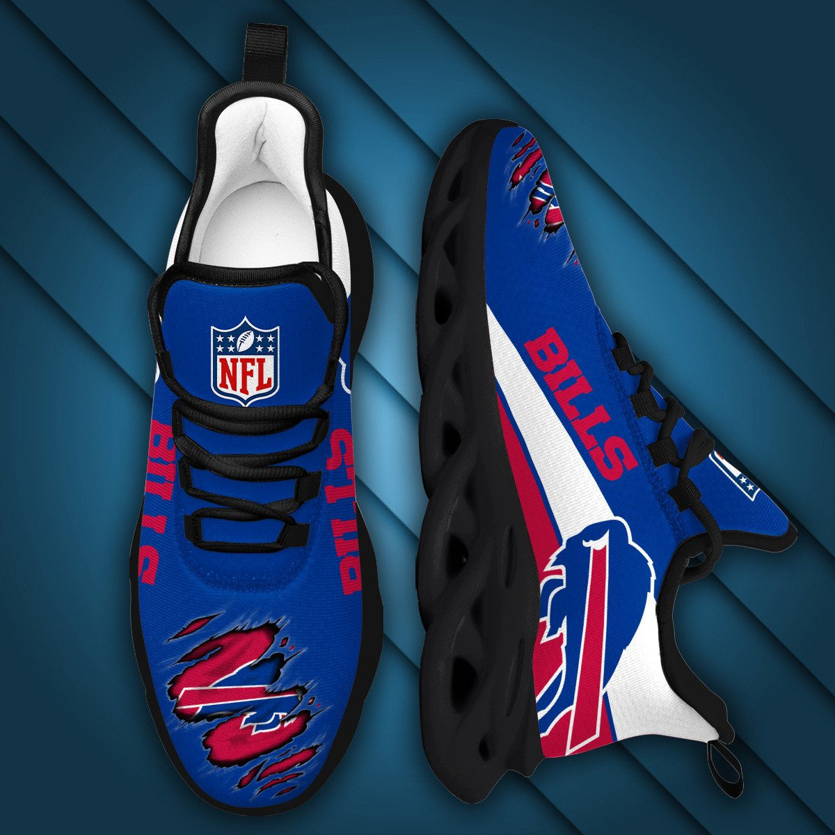 Buffalo Bills Yezy Running Sneakers 975
