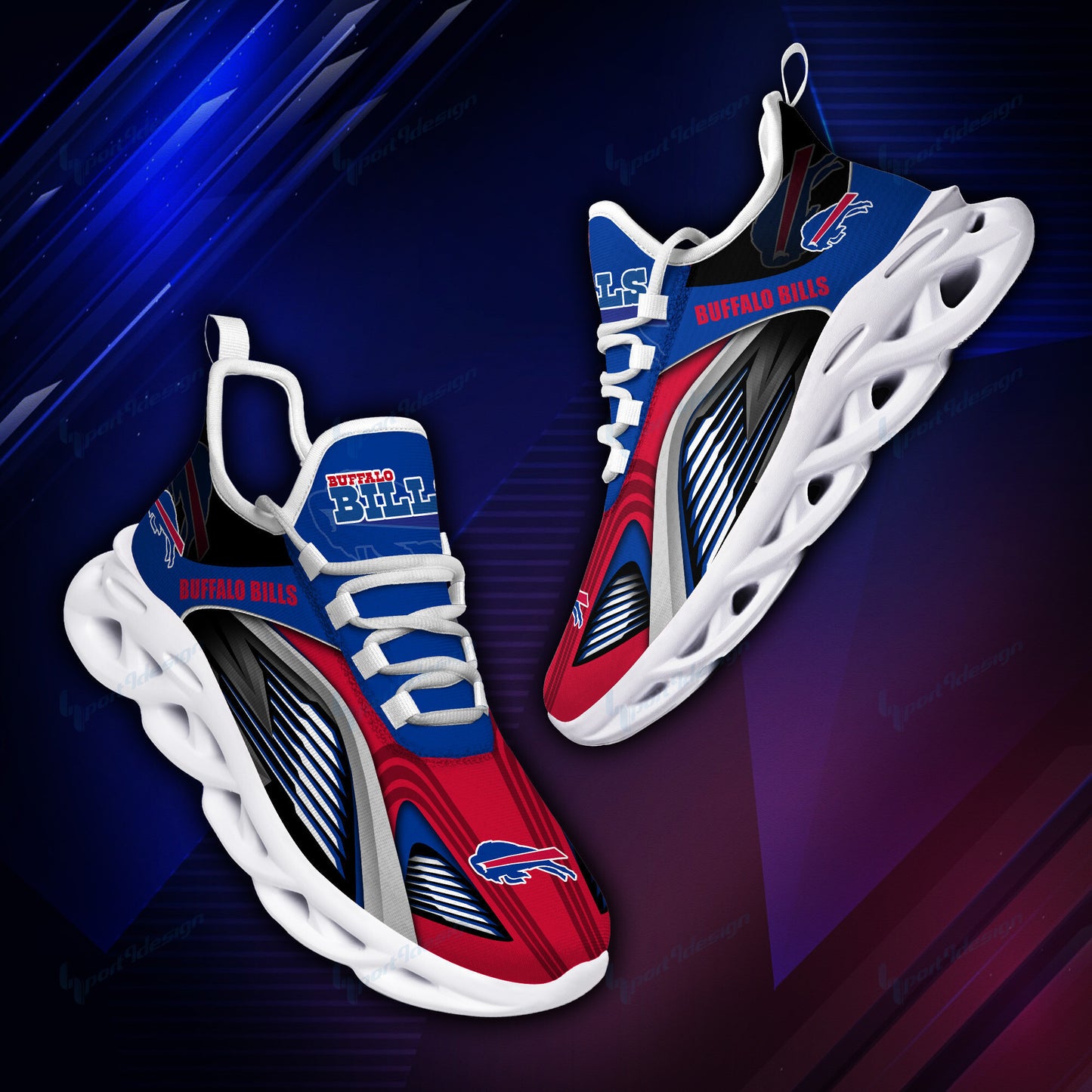Buffalo Bills Yezy Running Sneakers BB950