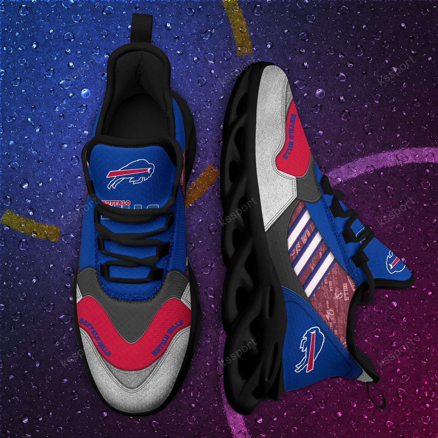 Buffalo Bills Yezy Running Sneakers BG749