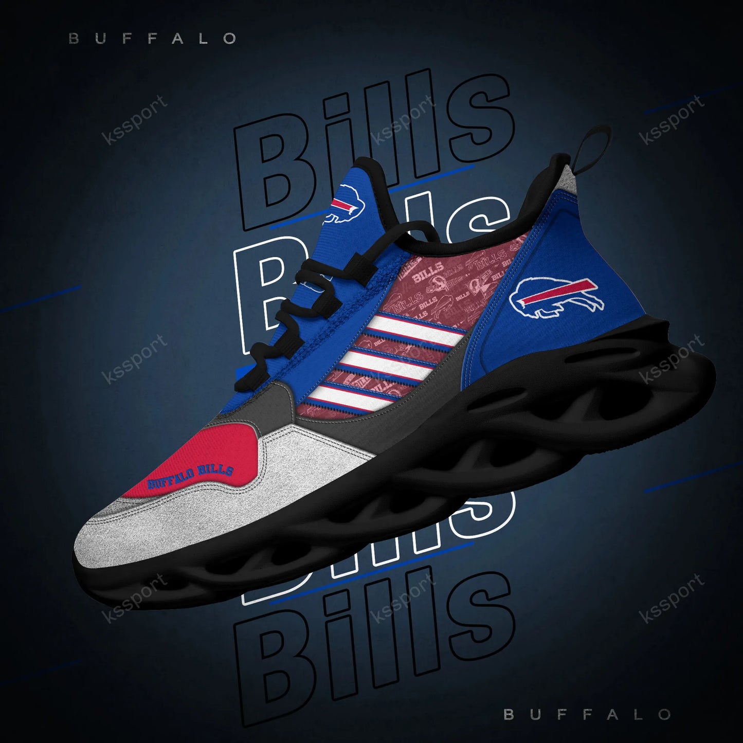 Buffalo Bills Yezy Running Sneakers BG749