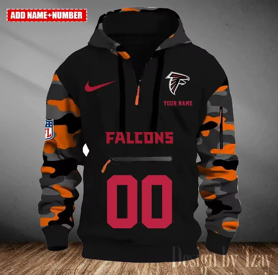 Atlanta Falcons Camouflage Hooded Sweatshirt HA04