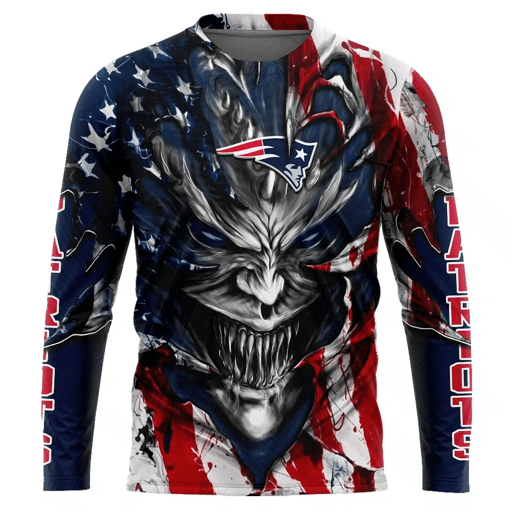 New England Patriots All Over Printed T-shirt Sweatshirt Hoodie AZCHD589