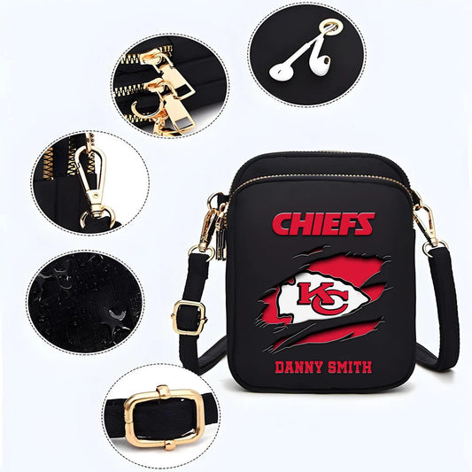 Kansas City Chiefs Mini Crossbody Bag for Women New Trending 2025 AZBT2DMCB000053