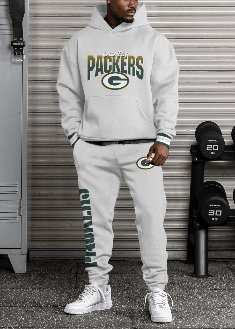 Green Bay Packers Combo Pullover Hoodie And Sweatpants AZBTPHSP000414