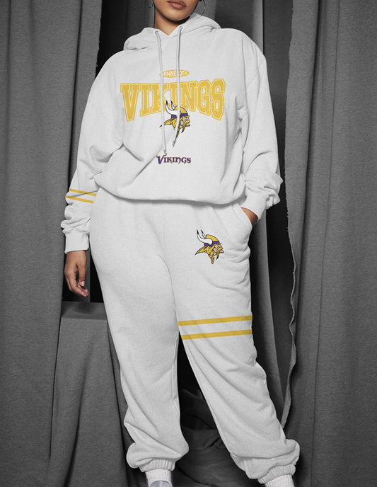 Minnesota Vikings Combo Pullover Hoodie And Sweatpants AZBTPHSP000227