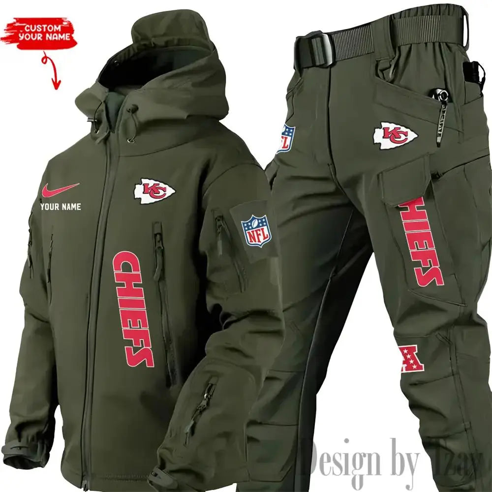 Kansas City Chiefs Outdoor Jacket and Pants 000047