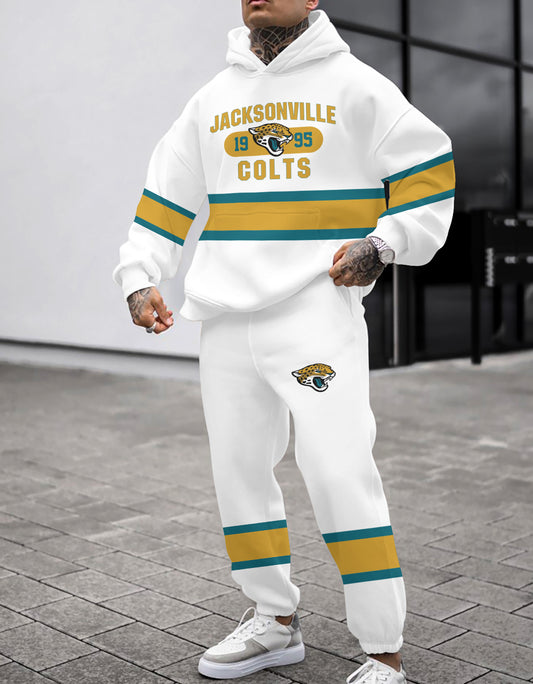 Jacksonville Jaguars Combo Pullover Hoodie And Sweatpants AZBTPHSP000293