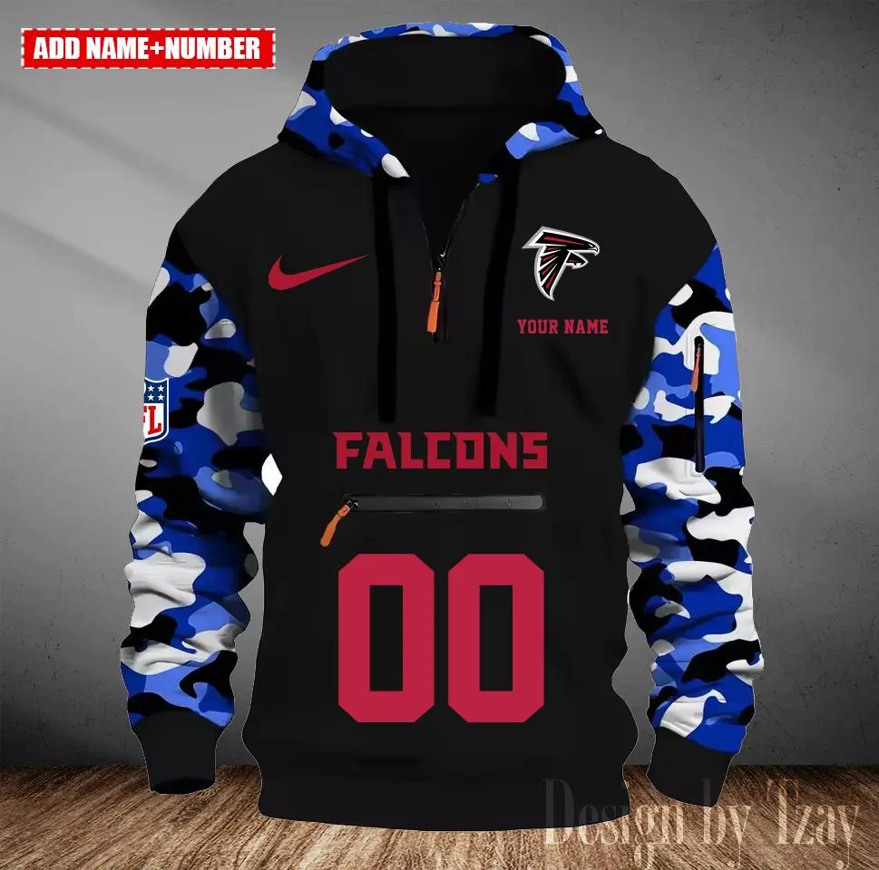 Atlanta Falcons Camouflage Hooded Sweatshirt HA04