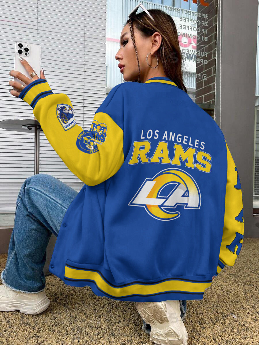 Los Angeles Rams National Football League Varsity Jacket AZBTVJK000626