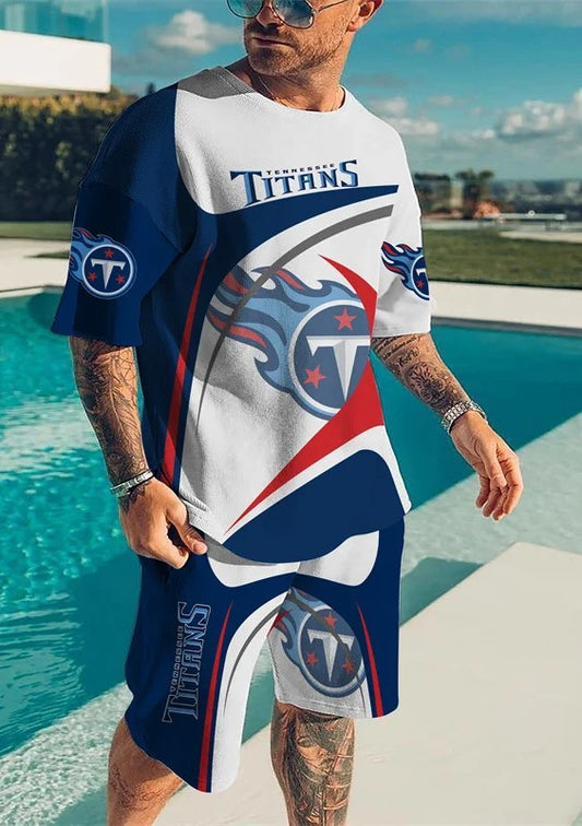 Tennessee Titans T-shirt and shorts AZTS044