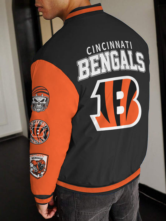 Cincinnati Bengals National Football League Varsity Jacket AZBTVJK000481
