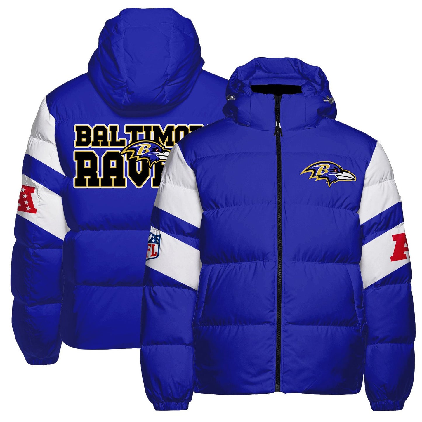 Baltimore Ravens CozyCloud Down Jacket AZBTDWJ000309