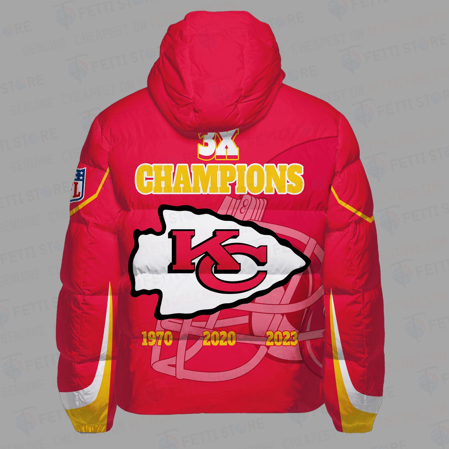 Kansas City Chiefs  CozyCloud Down Jacket AZBTDWJ000064