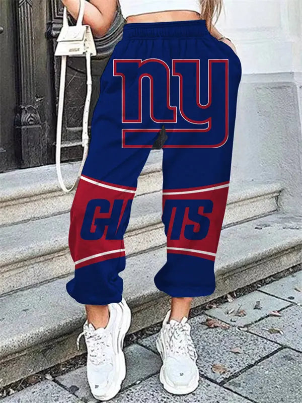 New York Giants 3D Printed Pocket Sweatpants AZBTBSP000123