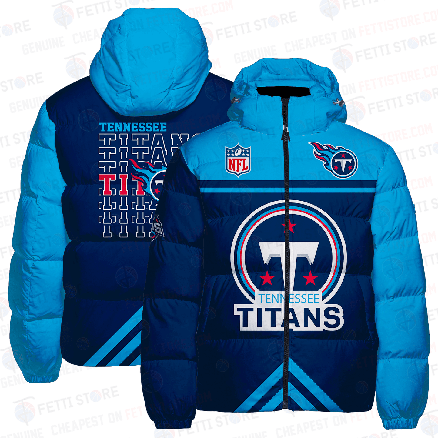 Tennessee Titans CozyCloud Down Jacket AZBTDWJ000232