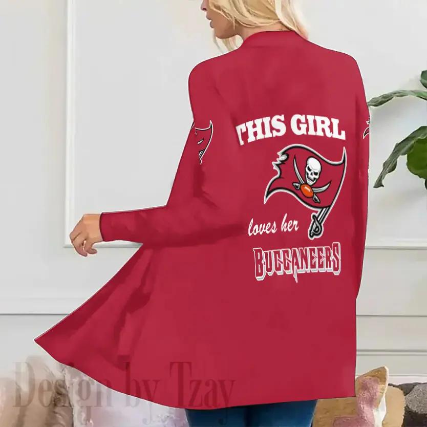 Tampa Bay Buccaneers Women Patch Pocket Cardigan BT185