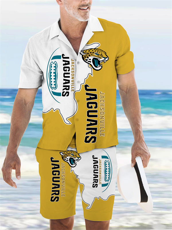 Jacksonville Jaguars Combo Hawaiian Shirt and Shorts AZBTHWSS000220