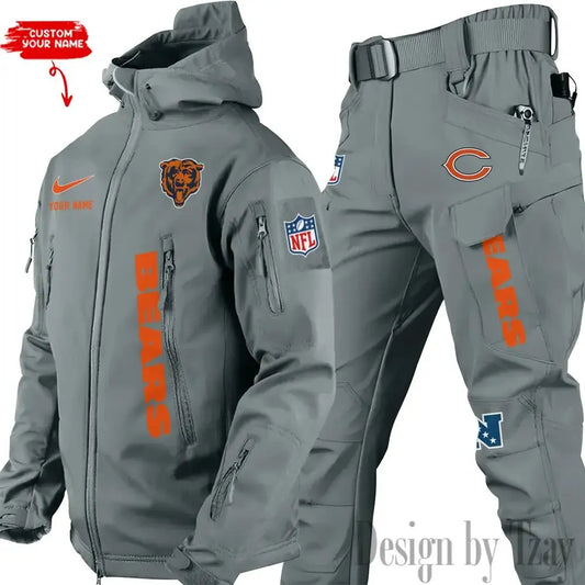 Chicago Bears Outdoor Jacket and Pants 000052