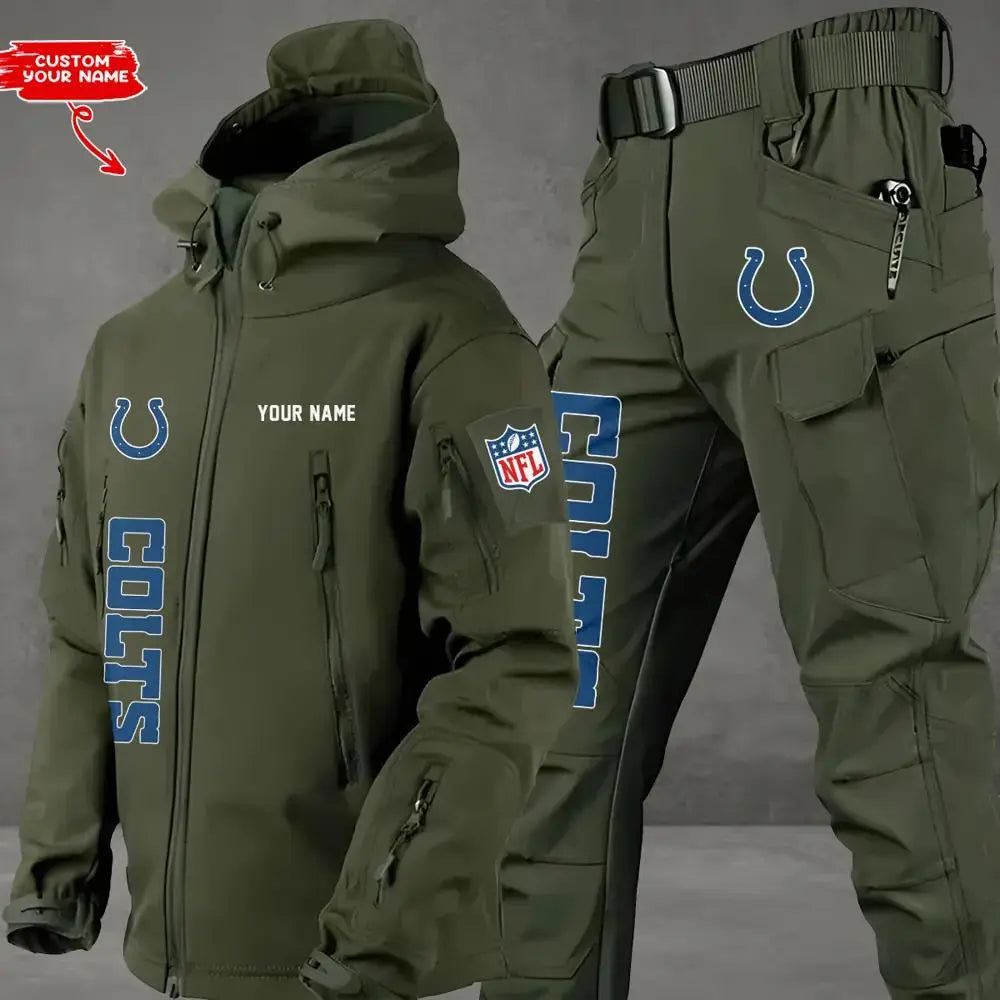Indianapolis Colts Outdoor Jacket and Pants 000008