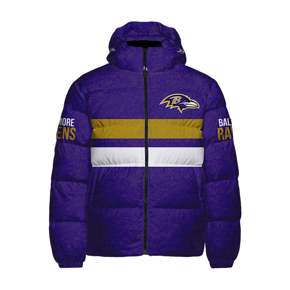 Baltimore Ravens CozyCloud Down Jacket AZBTDWJ000078