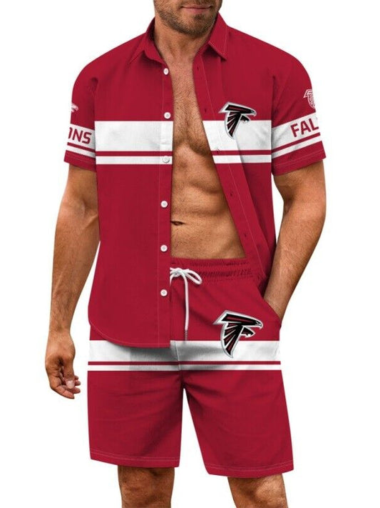 Atlanta Falcons Combo Hawaiian Shirt and Shorts AZBTHWSS000187