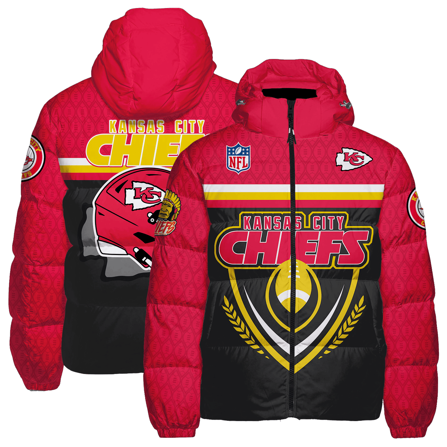 Kansas City Chiefs  CozyCloud Down Jacket AZBTDWJ000059