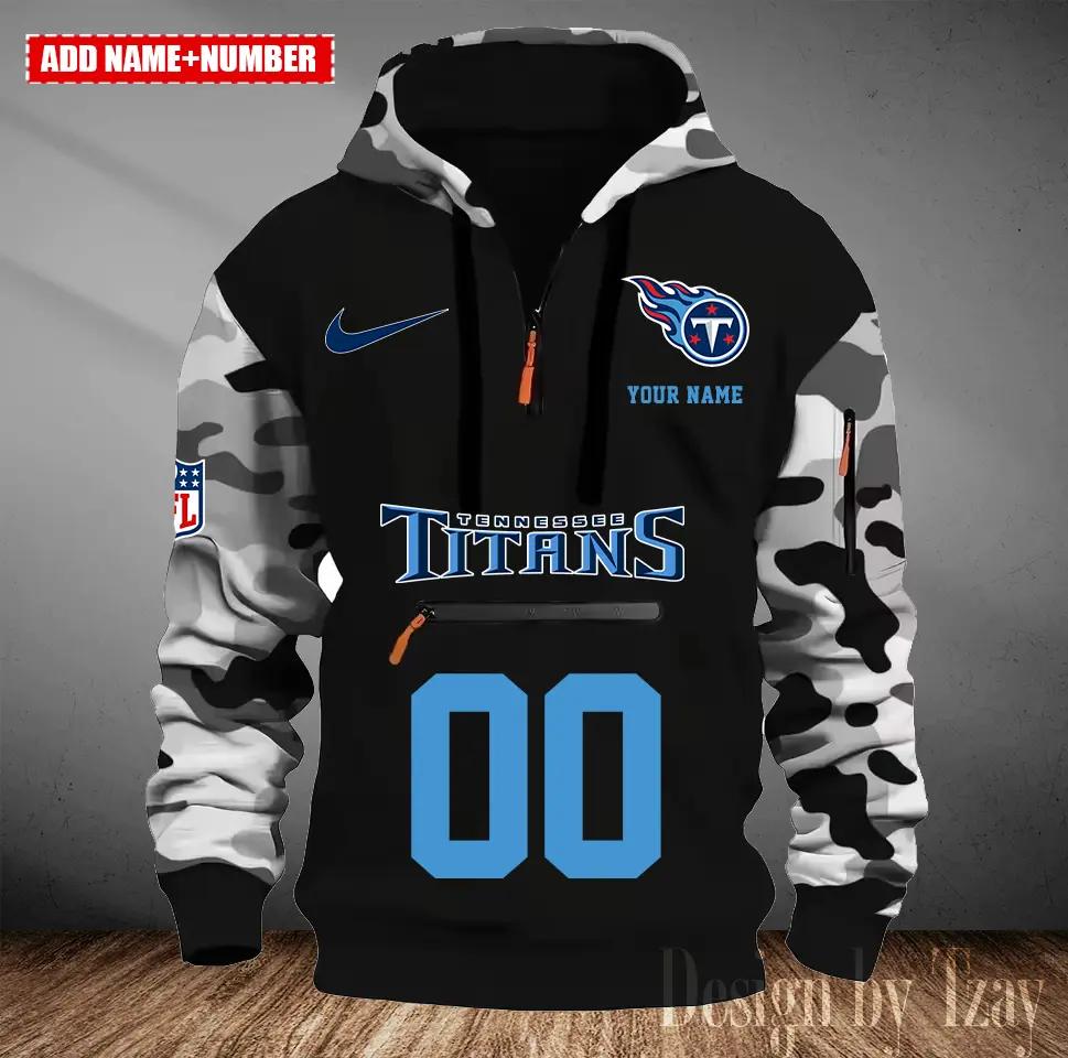 Tennessee Titans Camouflage Hooded Sweatshirt HA31