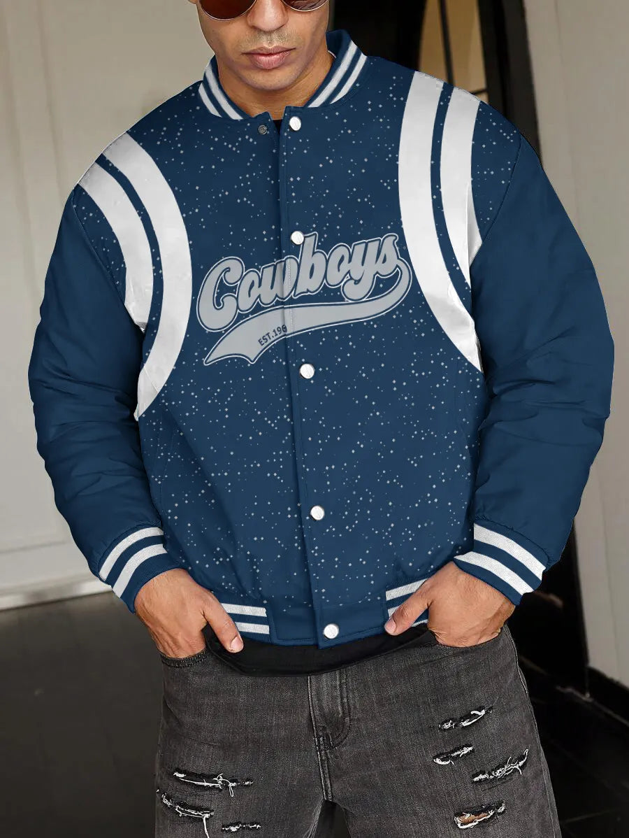 Dallas Cowboys National Football League Varsity Jacket AZBTVJK000421