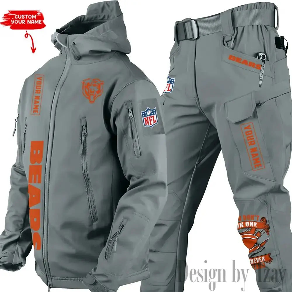 Chicago Bears Outdoor Jacket and Pants 000133
