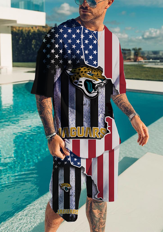 Jacksonville Jaguars T-shirt and Shorts AZTS534