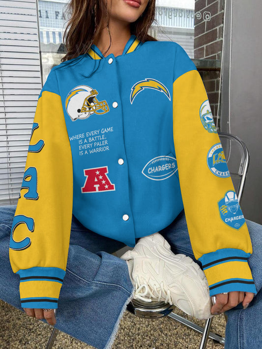 Los Angeles Chargers National Football League Varsity Jacket AZBTVJK000657