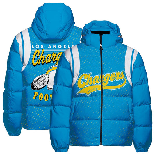 Los Angeles Chargers CozyCloud Down Jacket AZBTDWJ000395
