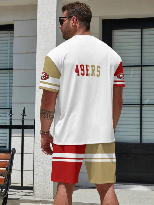 San Francisco 49ers T-shirt and Shorts AZBTTSAS000035