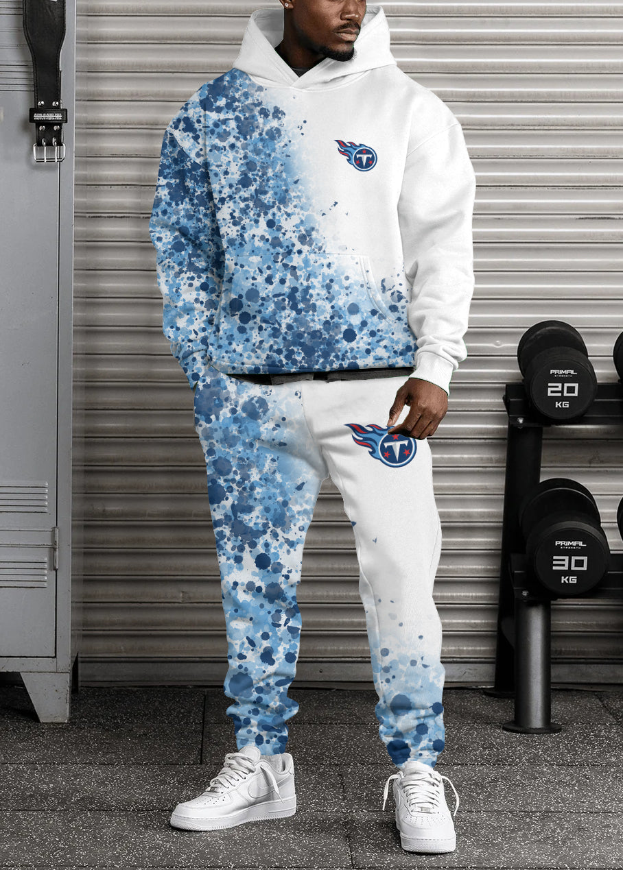 Tennessee Titans Combo Pullover Hoodie And Sweatpants AZBTPHSP000189